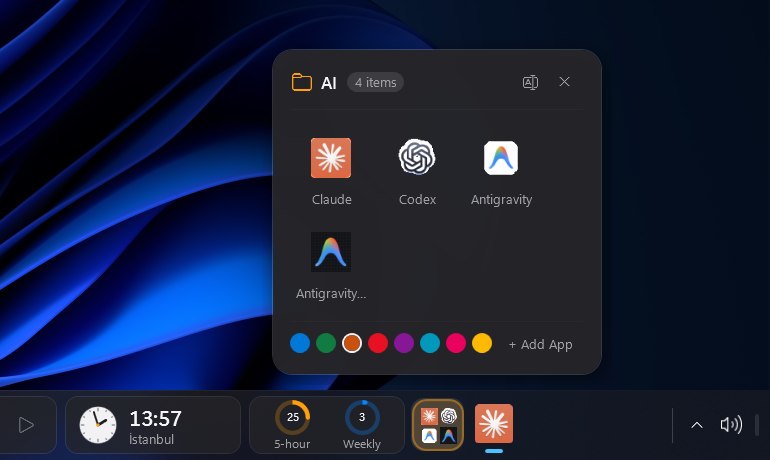 Folders that fan open